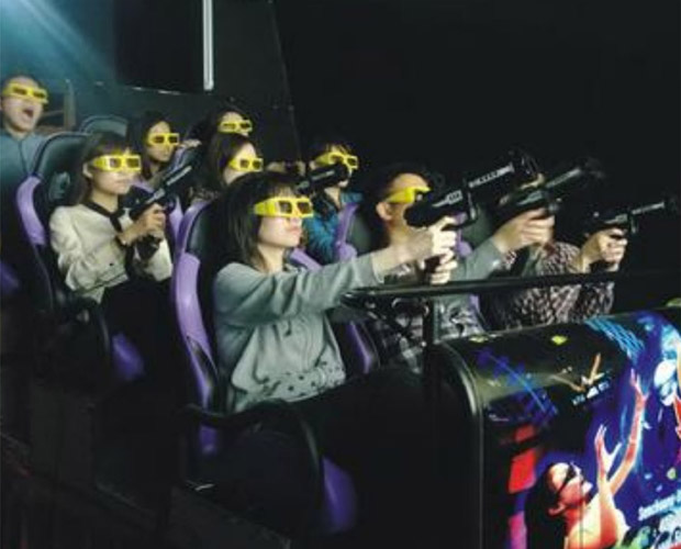 廣西VR地震7D多人對戰互動影院