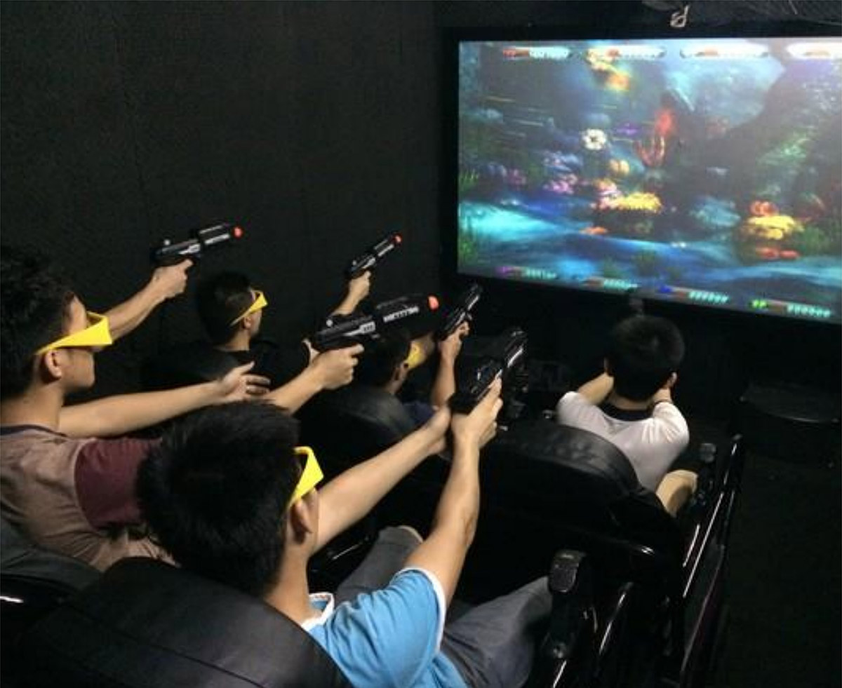 寶興VR地震7D互動游戲影院
